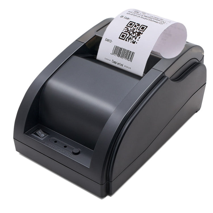 طابعة حرارية لإيصالات الطلبات الخارجية بمنفذ USB مقاس 58 مم، إصدار كمبيوتر + بلوتوث محمول، قابس أمريكي، قابس بريطاني، قابس أوروبي