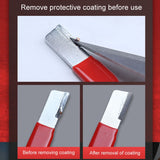 Outdoor Portable Garden Scissors Sharpener Knife Scissors Dual Purpose Sharpening Stone