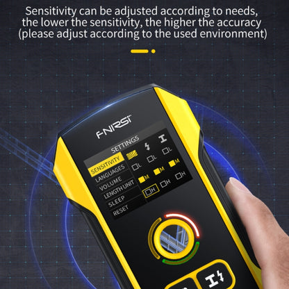 FNIRSI Multifunctional Wall Wire And Metal Rebar Detector, WD-02