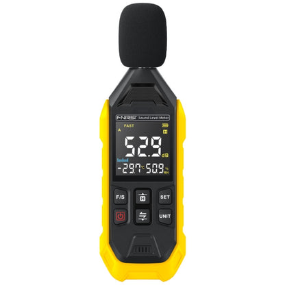 FNIRSI Noise Decibel Meter Home Volume Detector, Yellow