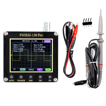 FNIRSI Handheld Small Teaching Maintenance Digital Oscilloscope, Standard Without Battery, Upgrade Without Battery