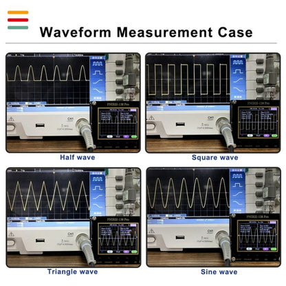 FNIRSI Handheld Small Teaching Maintenance Digital Oscilloscope, Standard Without Battery, Upgrade Without Battery