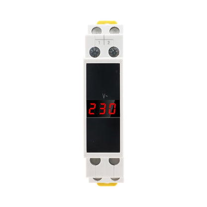 SINOTIMER SDM011 Modular Din Rail Type AC Single-Phase Digital Voltmeter Electronic Instrumentation, SDM011
