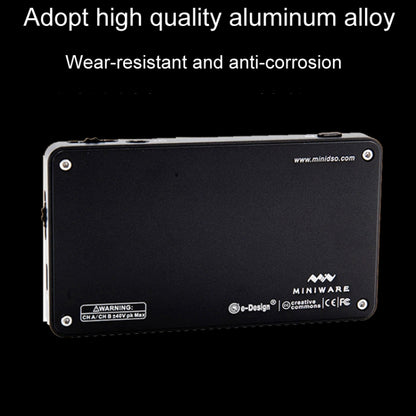 MINIWARE Dual Channel Mini Portable Handheld Digital Storage Oscilloscope, DS212