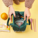 Portable Lunch Bag Bento Box Carrying Case Cute Cartoon Insulated Picnic Bag