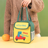 Portable Lunch Bag Bento Box Carrying Case Cute Cartoon Insulated Picnic Bag