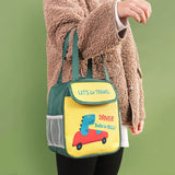 Portable Lunch Bag Bento Box Carrying Case Cute Cartoon Insulated Picnic Bag