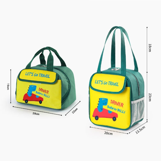 Portable Lunch Bag Bento Box Carrying Case Cute Cartoon Insulated Picnic Bag