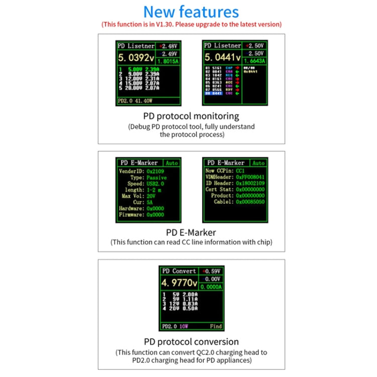 FNIRSI FNB38 USB Voltage And Current Meter Capacity Fast Charging Protocol Tester, FNB38