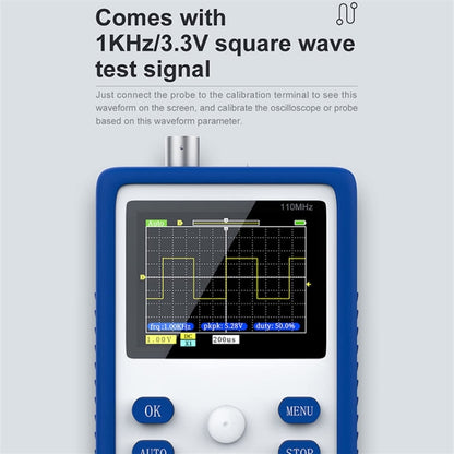 FNIRSI 1C15 Handheld Mini Portable Digital Oscilloscope, 1C15 With EU Plug