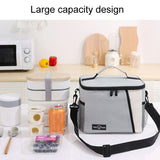 Portable Handheld Insulated Lunch Pack Outdoor Picnic Insulated Bento Bag