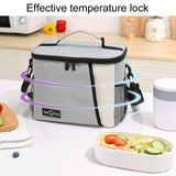 Portable Handheld Insulated Lunch Pack Outdoor Picnic Insulated Bento Bag