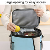Portable Handheld Insulated Lunch Pack Outdoor Picnic Insulated Bento Bag