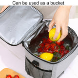 Portable Handheld Insulated Lunch Pack Outdoor Picnic Insulated Bento Bag