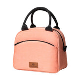 Portable Handheld Insulated Lunch Pack Outdoor Picnic Large Capacity Bento Bag