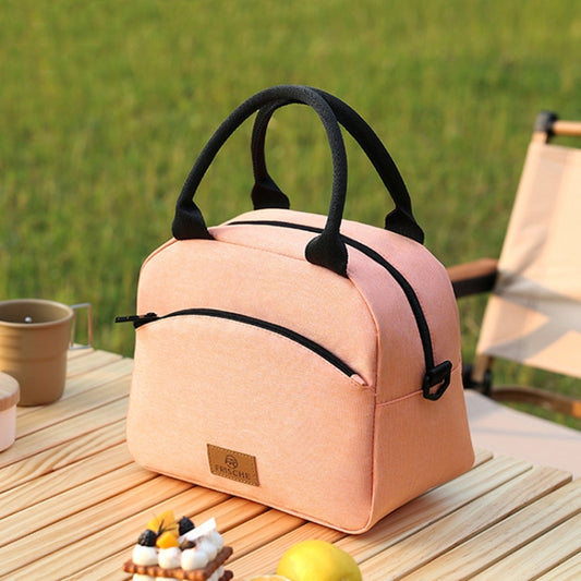Portable Handheld Insulated Lunch Pack Outdoor Picnic Large Capacity Bento Bag