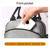 Portable Handheld Insulated Lunch Pack Outdoor Picnic Large Capacity Bento Bag