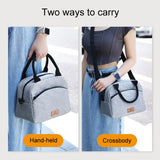 Portable Handheld Insulated Lunch Pack Outdoor Picnic Large Capacity Bento Bag