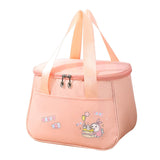 Portable Handheld Insulated Lunch Pack Outdoor Picnic Thicked Bento Bag