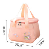 Portable Handheld Insulated Lunch Pack Outdoor Picnic Thicked Bento Bag
