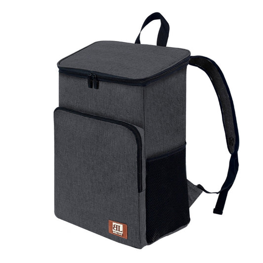 20L Camping Portable Double Shoulder Insulated Pack Outdoor Picnic Large Capacity Lunch Bag