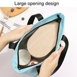 Portable Handheld Insulated Lunch Pack Outdoor Picnic Bento Bag