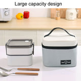Portable Handheld Insulated Lunch Pack Outdoor Picnic Bento Bag