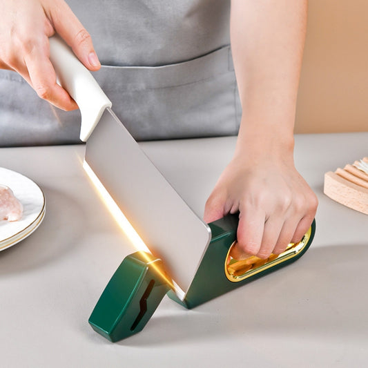 4 In 1 Knife Sharpener 4-Stage Kitchen Quick Sharpening Stone Manual Sharpening Tool