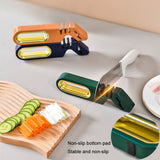 4 In 1 Knife Sharpener 4-Stage Kitchen Quick Sharpening Stone Manual Sharpening Tool