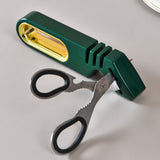 4 In 1 Knife Sharpener 4-Stage Kitchen Quick Sharpening Stone Manual Sharpening Tool