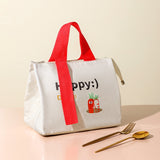 Cartoon Waterproof Thickened Insulated and Cooling Lunch Bag