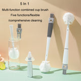 Multifunction Bottle Brush Long Handle Household Cup Washing Kettle Kitchen Cleaning Brush
