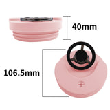 For Stanley 40oz Tumbler Cup Leak-proof Silicone Lid with Magnetic Phone Holder