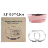 For Stanley 40oz Tumbler Cup Leak-proof Silicone Lid with Magnetic Phone Holder