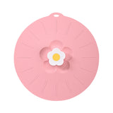 Cute Flower Silicone Freshness Lid Kitchen Household Food Dustproof Cover