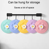 Cute Flower Silicone Freshness Lid Kitchen Household Food Dustproof Cover