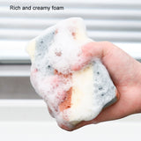 5pcs Kitchen Cleaning Sponge Wipe Rag Dishcloth