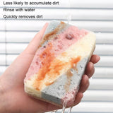 5pcs Kitchen Cleaning Sponge Wipe Rag Dishcloth