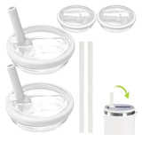 For Stanley 40oz Adventure Quencher Transparent Straw Lid Replacement Parts