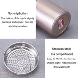 800ml  Stainless Steel Insulated Mug Large Capacity Vacuum Thermos Outdoor Portable Car Insulated Water Bottle(Coffee)