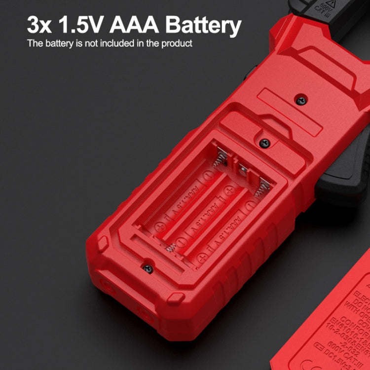 مشبك HABOTEST HT205D، مقياس متعدد رقمي ذكي عالي الدقة، مضاد للاحتراق، متعدد الوظائف، HT205D