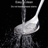 Household Stainless Steel Multifunctional Drainage Filter Spoon