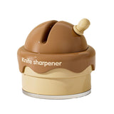 Suction Cup Knife Sharpener Home Kitchen Sharpening Knife Scissors Tool Quick Sharpener
