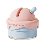 Suction Cup Knife Sharpener Home Kitchen Sharpening Knife Scissors Tool Quick Sharpener