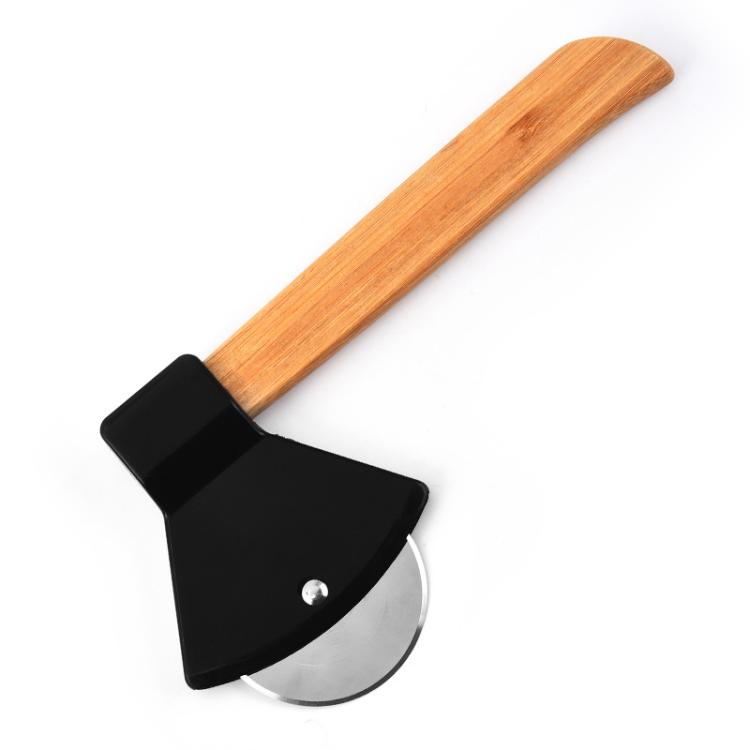 Axe Stainless Steel Pizza Cutter Baking Pizza Roller Knife Round Pie Cutter