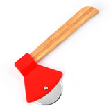 Axe Stainless Steel Pizza Cutter Baking Pizza Roller Knife Round Pie Cutter