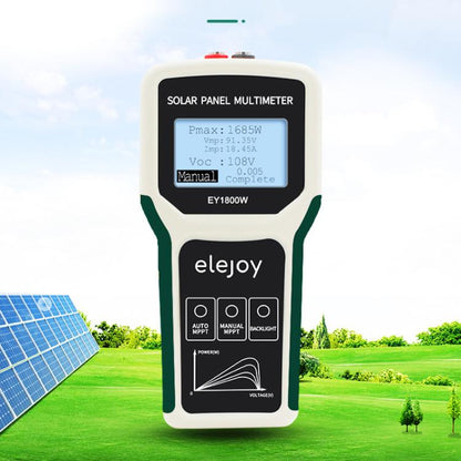 جهاز قياس متعدد للوحة الطاقة الشمسية الكهروضوئية MPPT من Elejoy بقوة 1800 واط، EY1800W