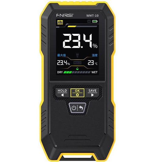 FNIRSI WMT-10 Wood Panel Moisture Tester Wall Surface Humidity Detector