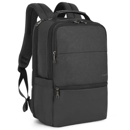 Men Anti-Theft Laptop Backpack with USB Charging Port, Headphone Hole & Comfort Shoulder Straps for Travel, Work Commute, Tigernu  15.6-inch Standard, Tigernu 19-inch Expandable