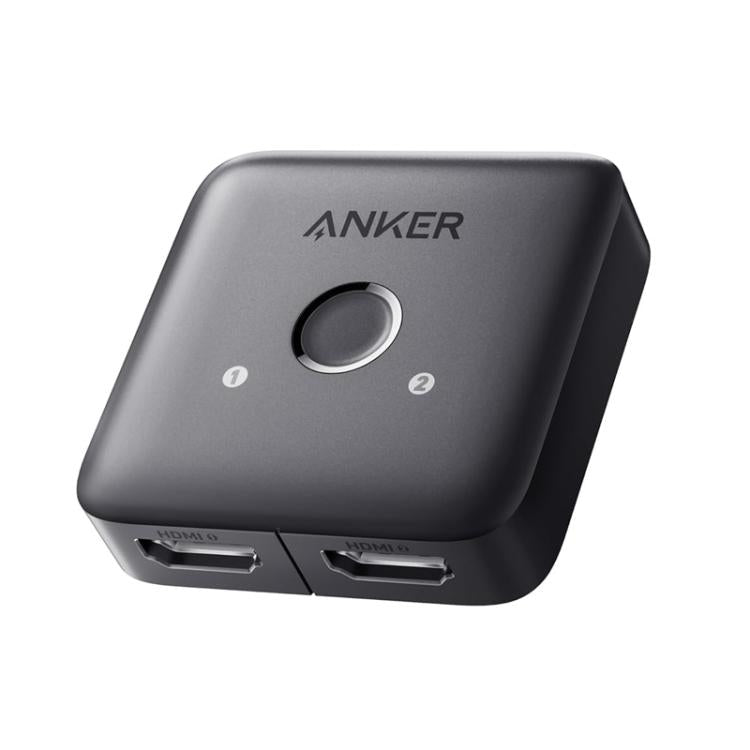 محول HDMI من ANKER A83H1 4K 2 إلى 1 مخرج لمحطة الإرساء، A83H1